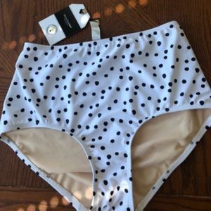 Polka dot swim suit